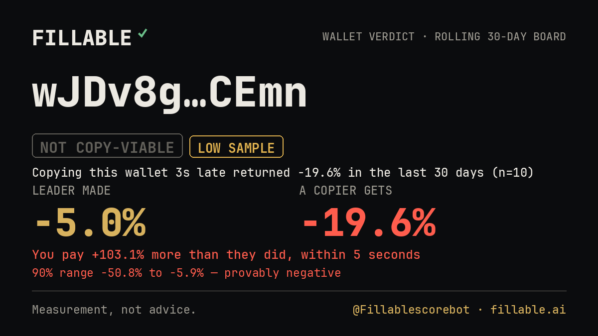 Fillable verdict card for wJDv8g…CEmn
